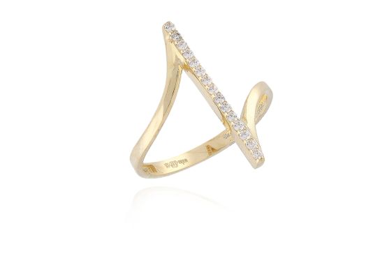 MOISS prsten ze žlutého zlata