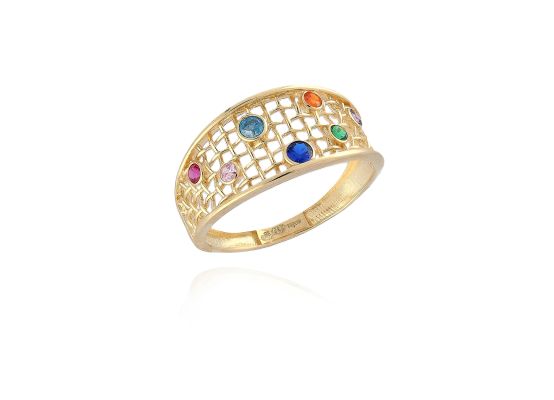 MOISS prsten ze žlutého zlata