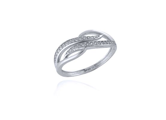 MOISS prsten z bílého zlata