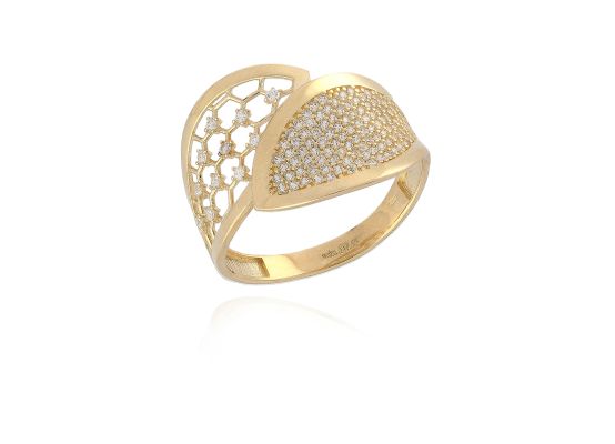 MOISS prsten ze žlutého zlata