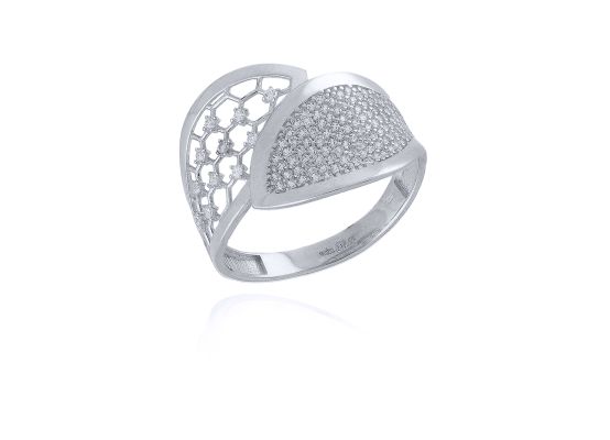 MOISS prsten z bílého zlata