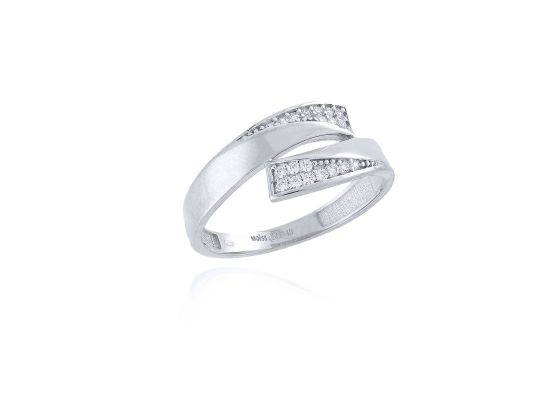 MOISS prsten z bílého zlata