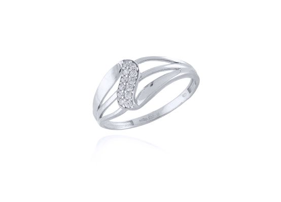 MOISS prsten z bílého zlata