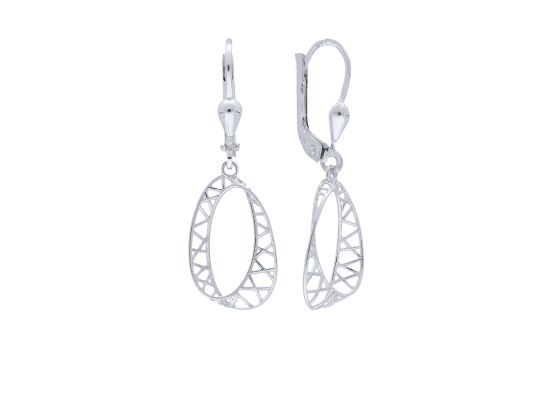 MOISS náušnice z bílého zlata