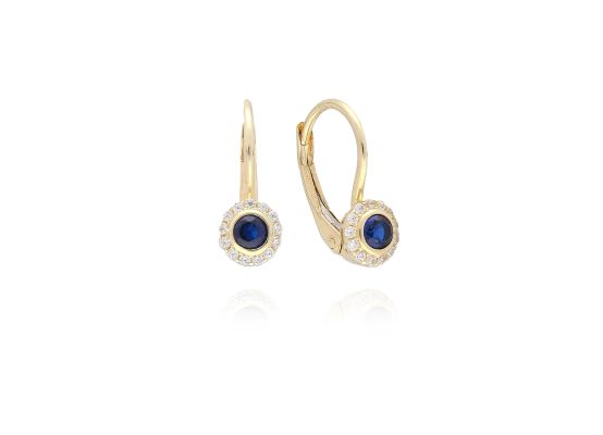 MOISS náušnice ze žlutého zlata