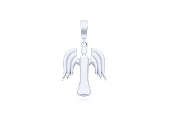 MOISS přívěsek z bílého zlata ANDĚL