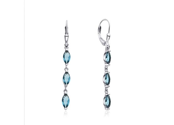 MOISS stříbrné náušnice