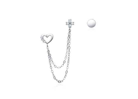 MOISS stříbrné náušnice