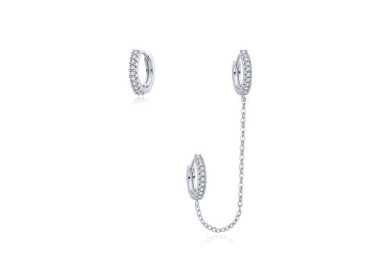 MOISS stříbrné náušnice