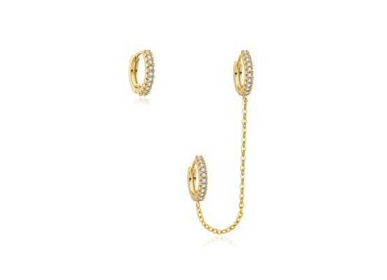 MOISS stříbrné náušnice