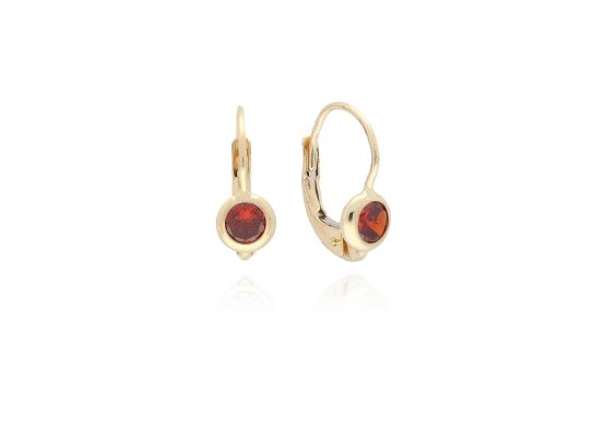 MOISS náušnice ze žlutého zlata