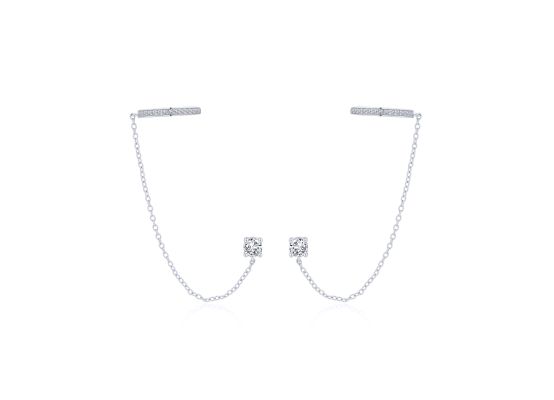 MOISS stříbrné náušnice