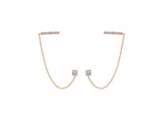 MOISS stříbrné náušnice