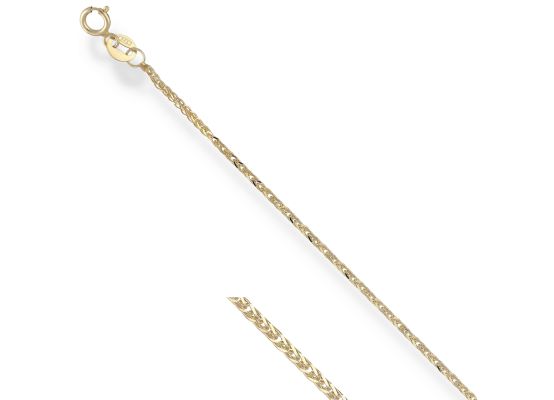 MOISS řetízek ze žlutého zlata FOX