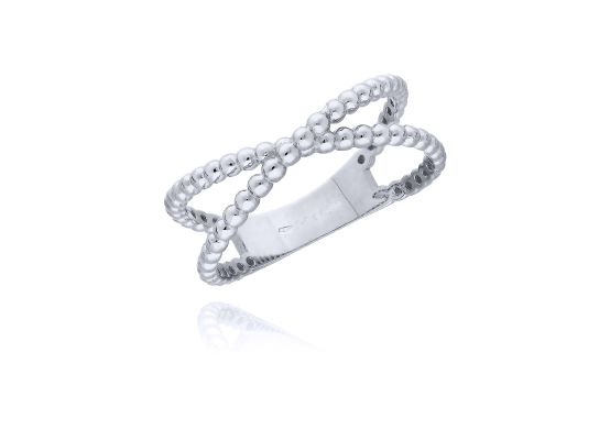 MOISS prsten z bílého zlata