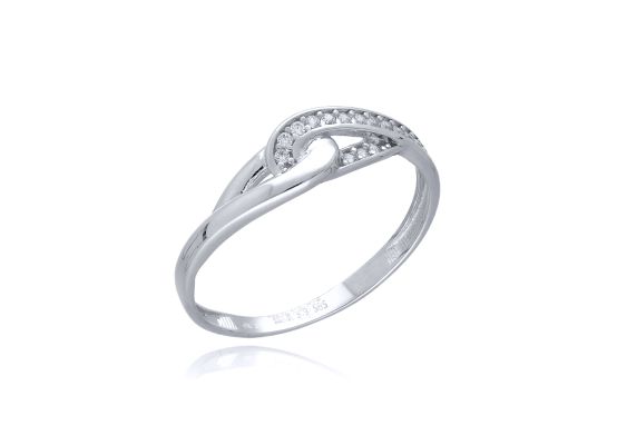 MOISS prsten z bílého zlata