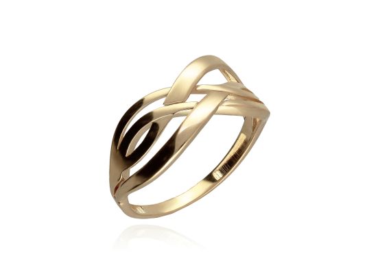 MOISS prsten ze žlutého zlata