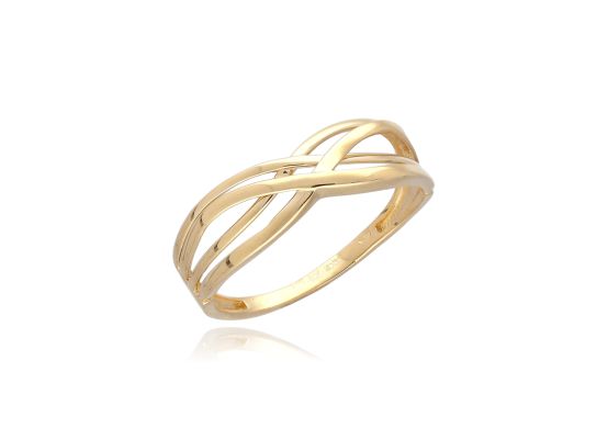MOISS prsten ze žlutého zlata