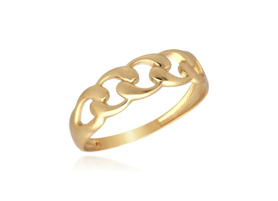 MOISS prsten ze žlutého zlata