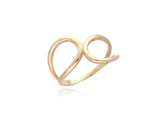 MOISS prsten ze žlutého zlata