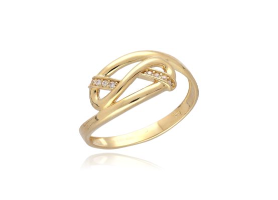 MOISS prsten ze žlutého zlata