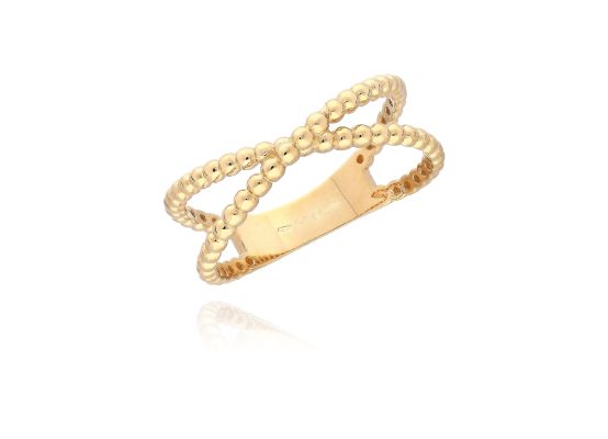 MOISS prsten ze žlutého zlata