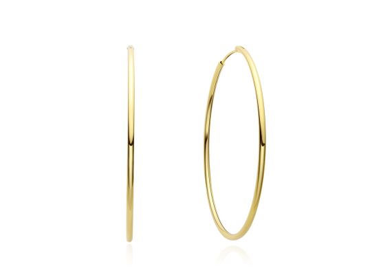 MOISS stříbrné náušnice GOLD