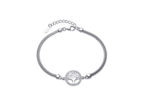 MOISS stříbrný náramek STROM