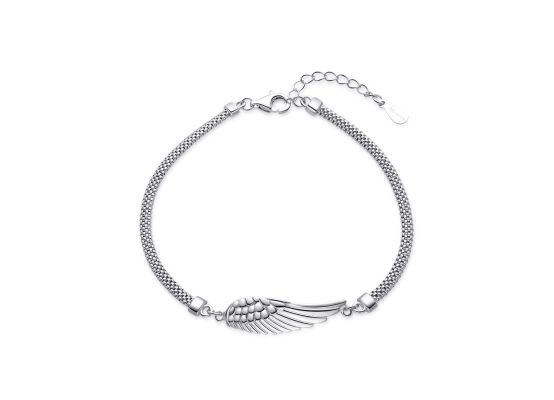 MOISS stříbrný náramek KŘÍDLO