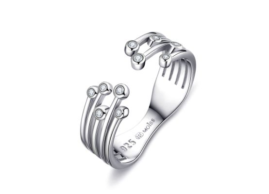 MOISS stříbrný prsten