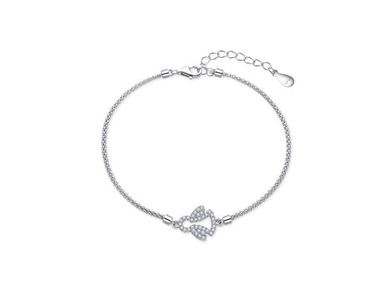 MOISS stříbrný náramek ANDĚL