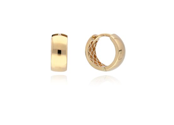 MOISS náušnice ze žlutého zlata