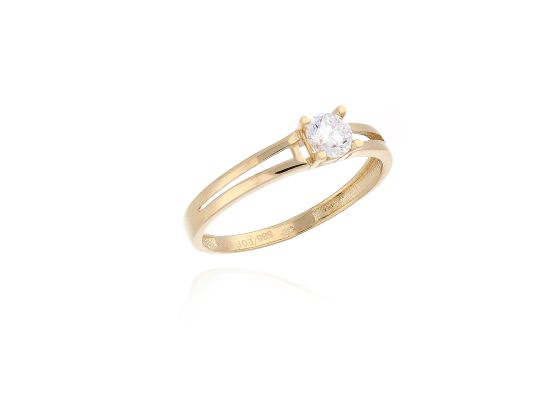 MOISS prsten ze žlutého zlata