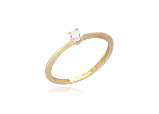 MOISS prsten ze žlutého zlata