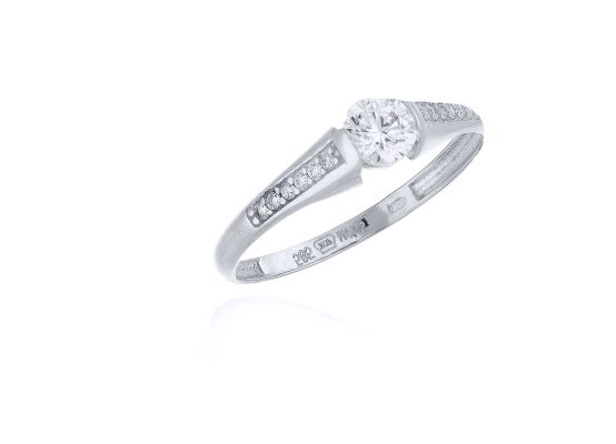 MOISS prsten z bílého zlata