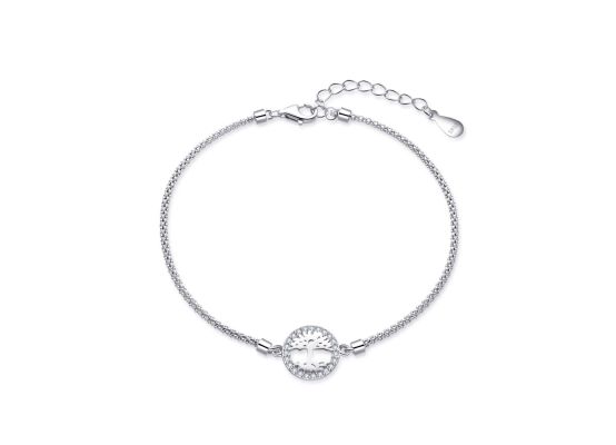 MOISS stříbrný náramek STROM ŽIOTA