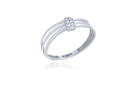 MOISS prsten z bílého zlata