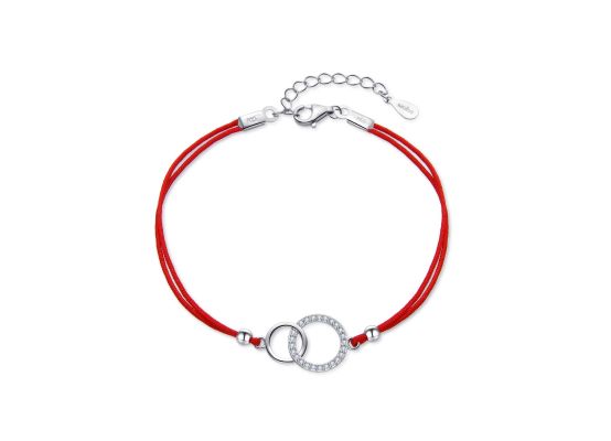 MOISS stříbrný náramek KRUHY