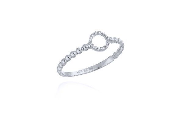 MOISS prsten z bílého zlata