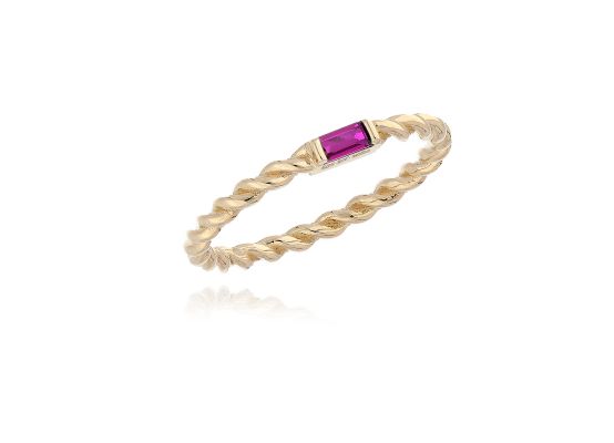 MOISS prsten ze žlutého zlata