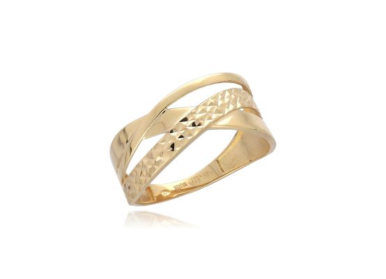 MOISS prsten ze žlutého zlata