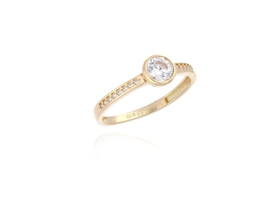 MOISS prsten ze žlutého zlata