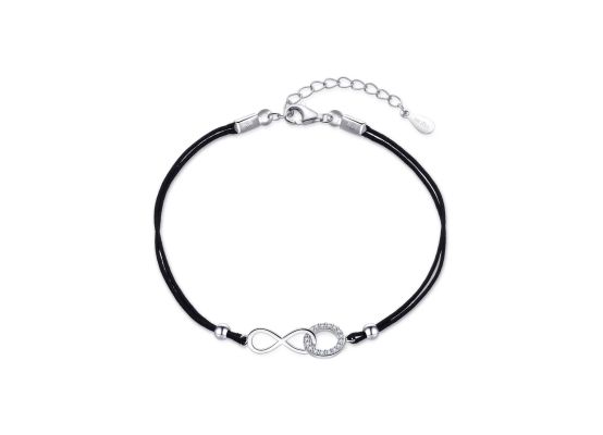 MOISS stříbrný náramek NEKONEČNO