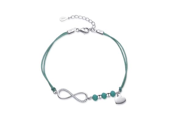 MOISS stříbrný náramek NEKONEČNO