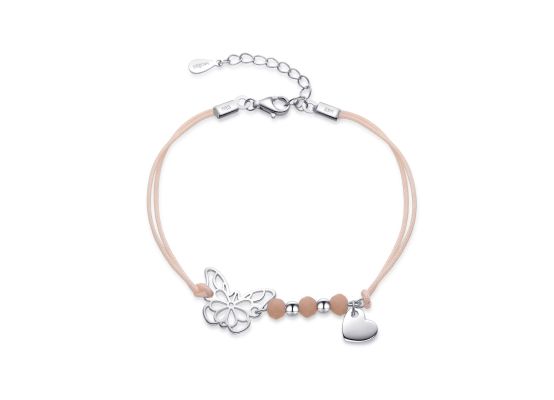 MOISS provázkový náramek MOTÝL