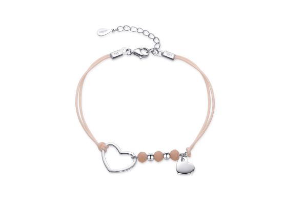 MOISS provázkový náramek SRDCE