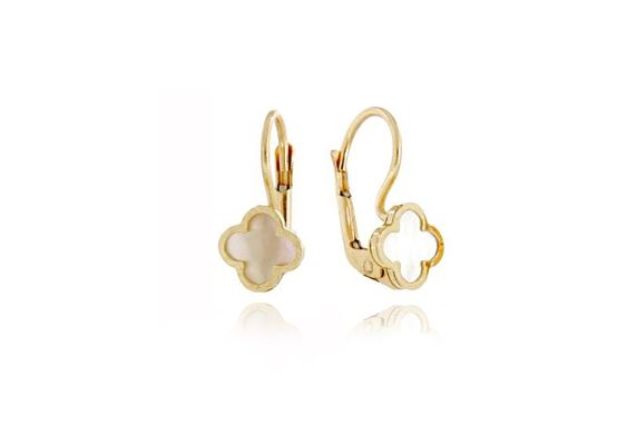 MOISS náušnice ze žlutého zlata