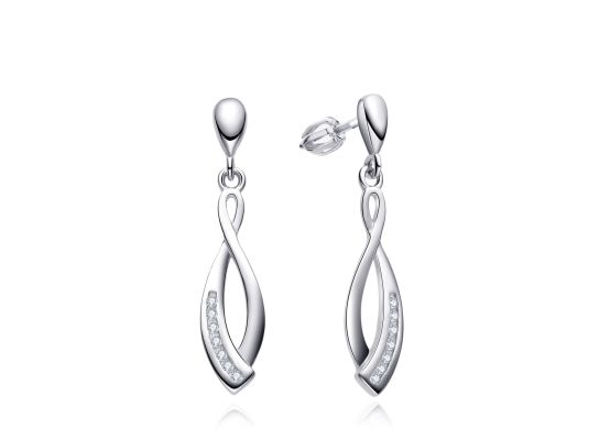 MOISS stříbrné náušnice