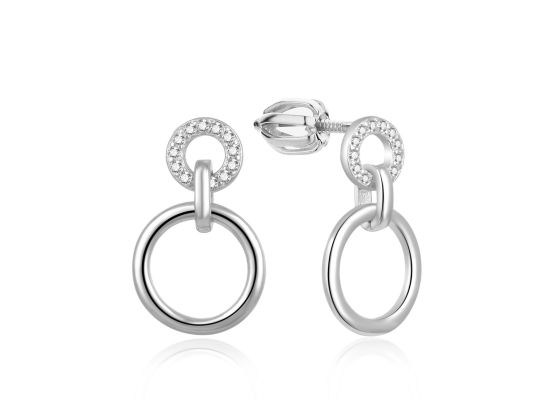MOISS stříbrné náušnice