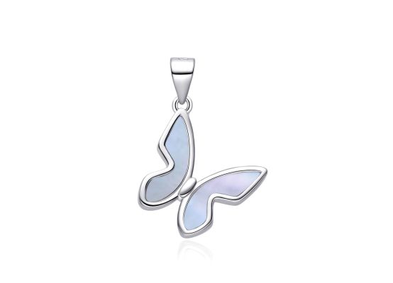 MOISS stříbrný přívěsek MOTÝL